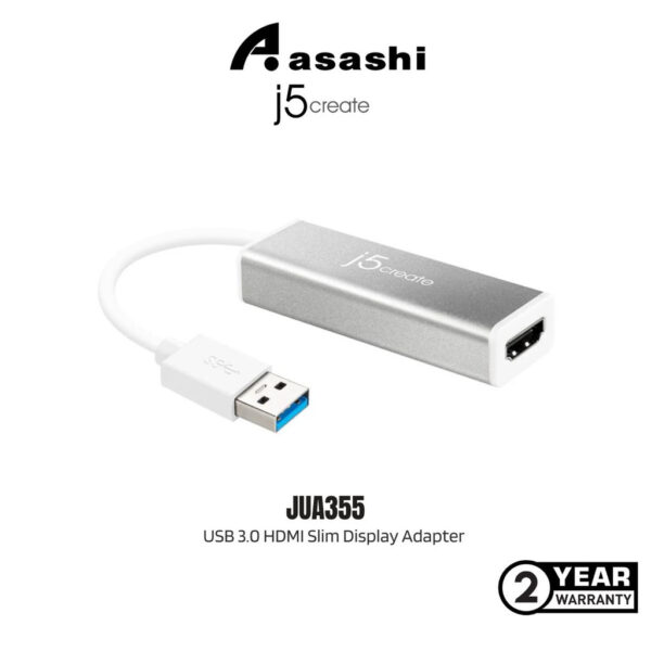 J5Create JUA355 USB 3.0 HDMI Slim Display Adapter