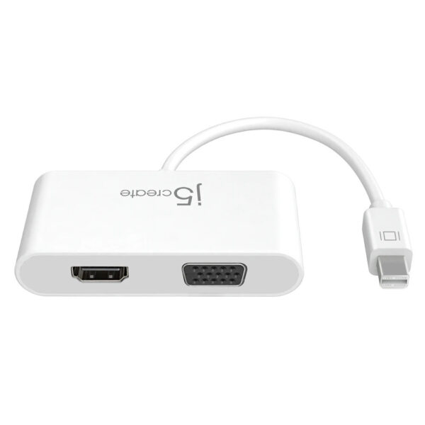 J5Create JDA172 Mini Display Port to HD-MI / VGA (2in1) Video Adapter