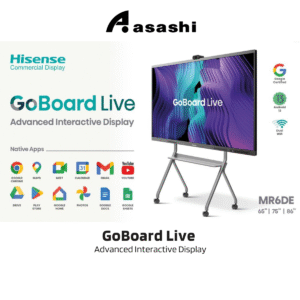 c1e52a54d98e84ce43463e041bdd60da.png Hisense 65" 75" 86" GoBoard Live - Advanced Interactive Display with Integrated 4K Camera