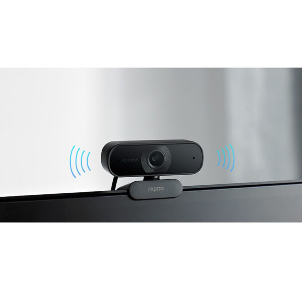 Rapoo C260 Full HD Webcam HD1080 With Microphone CMOS 2 Megapixels Rotate Freely USB Interface