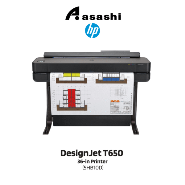 HP DesignJet T650 36-in Printer (5HB10D)