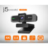 J5Create JVU430 USB 4K Ultra HD Webcam - J5Create JVU430 4K Webcam - J5Create 4K Webcam