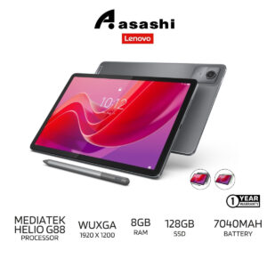 Lenovo Tab M11 TB-330XU Tablet ZADB0383MY / ZADB0384MY (MediaTek Helio G88 (8C, 2x A75 @2.0GHz + 6x A55 @1.8GHz)/8GB Ram/128GB Storage/11" WUXGA (1920x1200) IPS