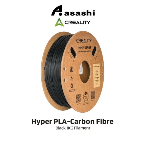 ede89fb5be57179403a82144e0e43fc3.png CREALITY Hyper PLA-Carbon Fibre Black,1KG Filament