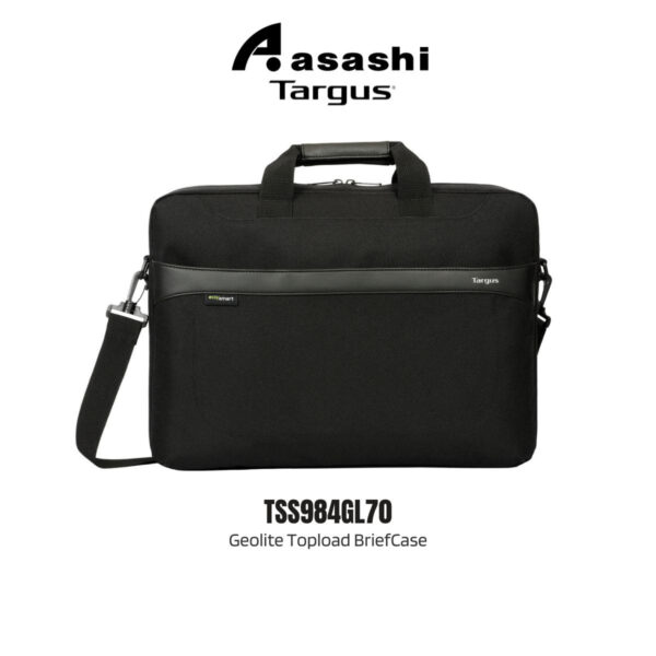 Targus TSS984GL70 15.6" Geolite Topload Laptop Case - Black