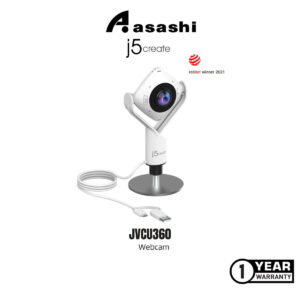 f454b18c9118b354530ab20b16d3b3be.jpeg J5Create JVCU360 360° Meeting Webcam For Laptop Video Conferencing, Online Classes, and Collaboration (JVCU360)