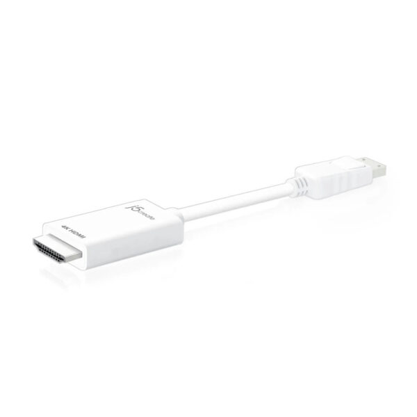 J5Create JDC158 Display Port to 4K HDMI Cable (1.8m)
