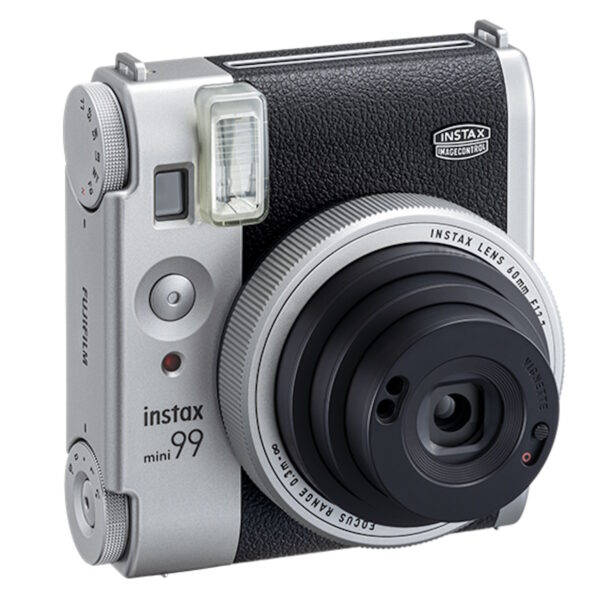 Fujifilm Instax Mini 99 Instant Camera + mini film 10s Soft Bundle - Black / Silver