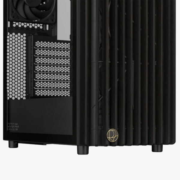 Asus PROART PA401 WOOD Edition Tempered Glass ATX Tower Casing ( 3 x FAN )