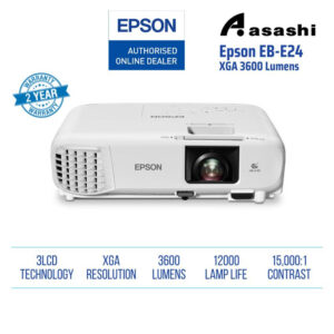 09b45a545d69a396bd5297873d032c8b.jpeg EPSON EB-E24 XGA 3600 Lumens 3LCD Projector (No Included Bag) (Can Redeam TNG RM40 )