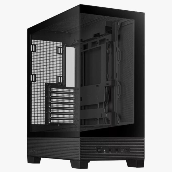 Asus A31 Tempered Glass Mid Tower ATX Casing - Black / White