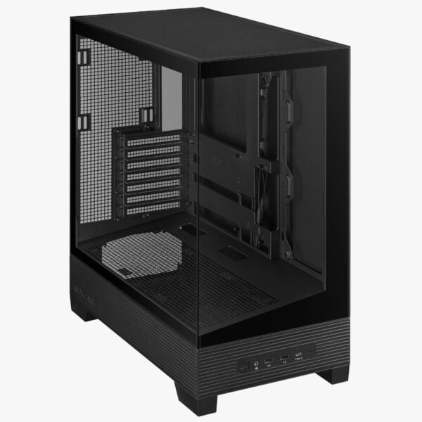 Asus A31 Tempered Glass Mid Tower ATX Casing - Black / White