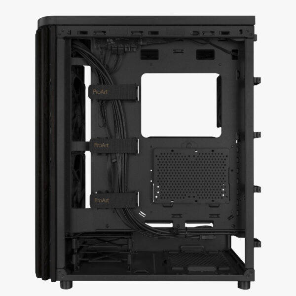Asus PROART PA401 WOOD Edition Tempered Glass ATX Tower Casing ( 3 x FAN )