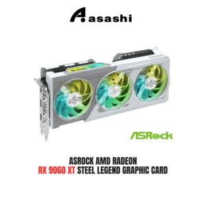 ASRock AMD Radeon RX 9060 XT Steel Legend 8GB | 16GB Graphic Card