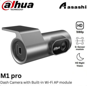 DAHUA M1 PRO DASHCAM WITH 1080P HD, BUILT IN WI-FI AP MODULE, G-SENSOR MODULE, HD NIGHT VISION DASH CAM CAR CAMERA