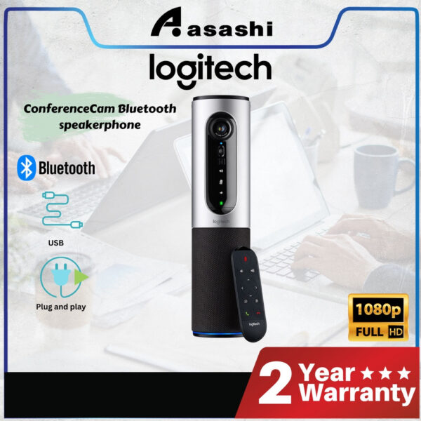 Logitech Portable ConferenceCam Connect with Bluetooth speakerphone 960-001035