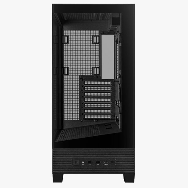 Asus A31 Tempered Glass Mid Tower ATX Casing - Black / White