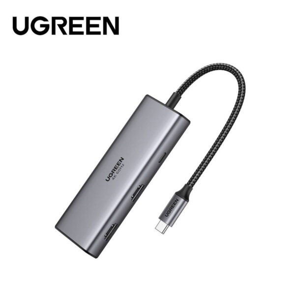 UGREEN REVODOK 7-IN-1 USB-C HUB 4K60HZ 10GBPS PD100W (UG-CM498-45379)