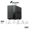 Synology DS225+ 2-Bay NAS - (Intel Celeron J4125 2.7 Processor , 2GB DDR4, 1 x GbE, 1 x 2.5GbE, 2 * USB 3.2 Gen 1)