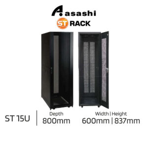 ST 15U 5xPower Outlet 837mm(H) x 600mm(W) x 800mm(D) Rack FS1568