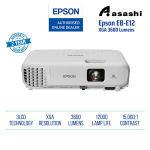 9c5dd178cb536dd4ed513fb3e5a9400d.jpeg Epson EB-E12 XGA 3600 Lumens 3LCD Projector (No Included Bag)