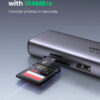 UGREEN REVODOK 7-IN-1 USB-C HUB 4K60HZ 10GBPS PD100W (UG-CM498-45379)