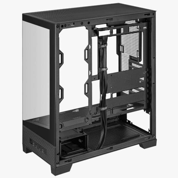 Asus A31 Tempered Glass Mid Tower ATX Casing - Black / White