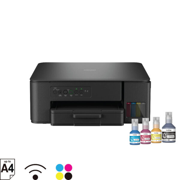 Brother DCP-T430W AIO Ink Tank Printer - (Print,Scan,Copy,DualBand Wireless,Airprint,Borderless Printing up to A4)