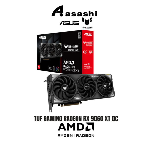 ASUS TUF GAMING Radeon RX 9060 XT OC 16GB Graphic Card
