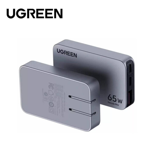 UGREEN NEXODE PRO 65W 2C1A WORLDWIDE Travel GAN Ultra-Slim Fast Charger