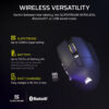 Corsair SCIMITAR ELITE WIRELESS SE MMO Gaming Mouse (Black / White)
