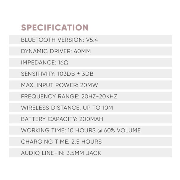 17580ea340db878e5e84f4c0bf387db8.jpeg SonicGear AirPhone 6 Bluetooth 5.0 Headphones With Mic | Up to 10 Hours PlayTime