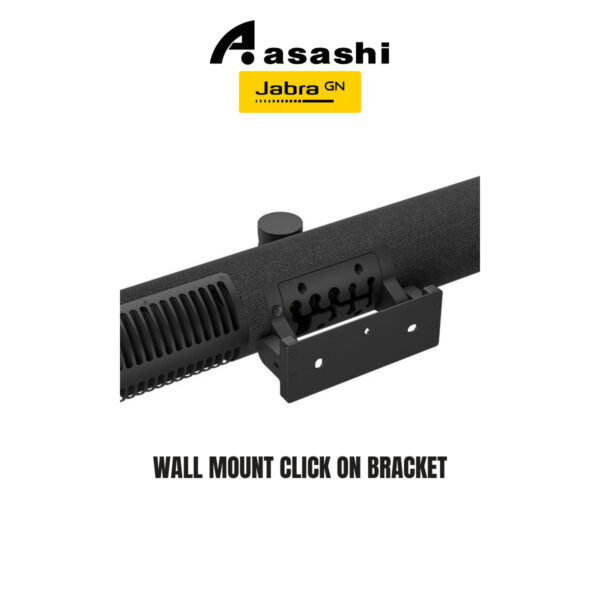 Jabra PanaCast 50 Video Bar System (VBS) Wall Mount Click-On Bracket, Black