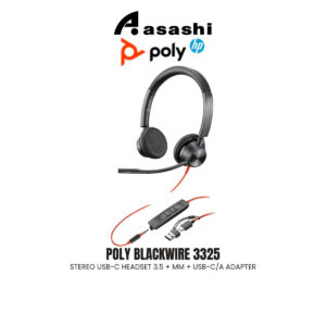 353651eb3c8acd590b50a0c8cca95671.jpeg POLY Blackwire 3325 Stereo USB-C Headset 3.5 + mm + USB-C/A Adapter