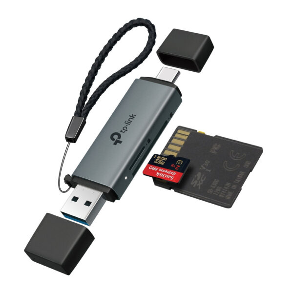 TP-Link UA430D USB3.0 Type-C & Type-A to SD & microSD 3.0 Adapter