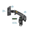 3d534d6d2e2fc72d0a140ca8812cdfca.jpeg North Bayou F150 17'' - 27'' Gas Strut Monitor TV Wall