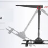 North Bayou NBSP2 40 to 70 Inch 180° Rotation Cantilever TV Wall Mount Bracket