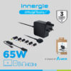 Innergie T6 65W USB-C + Universal Notebook Power Adapter ( ADP-65DW DZE )