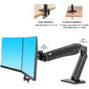 North Bayou NB32 Gas Strut 24-32 inch Dual Screen Monitor