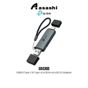 TP-Link UA430D USB3.0 Type-C & Type-A to SD & microSD 3.0 Adapter