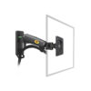 North Bayou F120 17'' - 27'' Fixed Wall Mount Projector