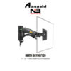 North Bayou F120 17'' - 27'' Fixed Wall Mount Projector