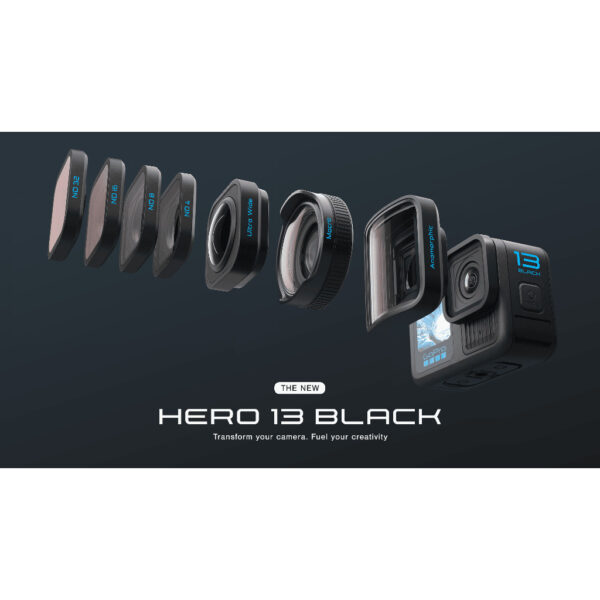 GoPro Action Camera HERO13 HERO 13 (5.3K/4K/2.7K/1080P/HyperSmooth6.0/HDR Video/10-bit color/2x Zoom)