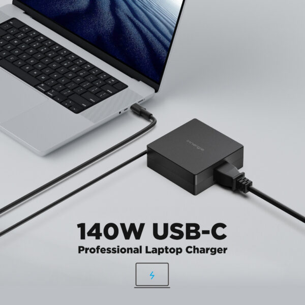 865420746fac81027b4c2ba6aa46ab67.jpeg Innergie 140W USB-C Charger PD3.1 Power Adapter 2.6m (ADP-140AB BEDA)