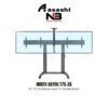 903835d6b2acda3c5cd41f280241a75f.jpeg North Bayou T75-2A Motorized Dual TV for Size 55”-75” Mobile Stand