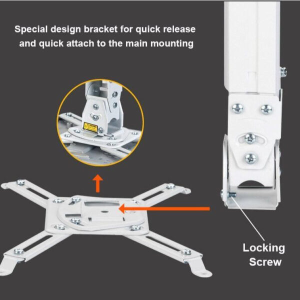 962083884322a3523c45a67401b3508d.jpeg 3Rex H120 Universal Projector Head Mount