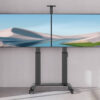 9f4db1064dea1d156ebe576bf2fbe3c9.jpeg North Bayou T75-2A Motorized Dual TV for Size 55”-75” Mobile Stand