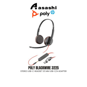 acdcb17df999663ceab0a942a07af259.jpeg POLY Blackwire 3225 Stereo USB-C Headset 3.5 mm USB-C/A Adapter