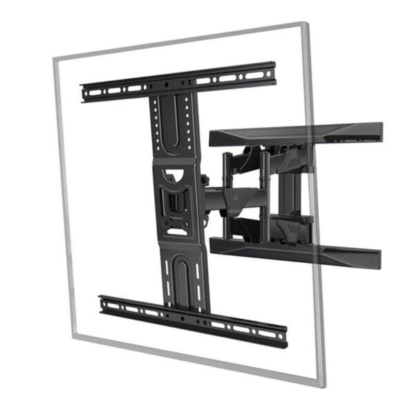 North Bayou P6 TV Wall Bracket Mount Double LED LCD Plasma Extendable Arm 45''- 75''