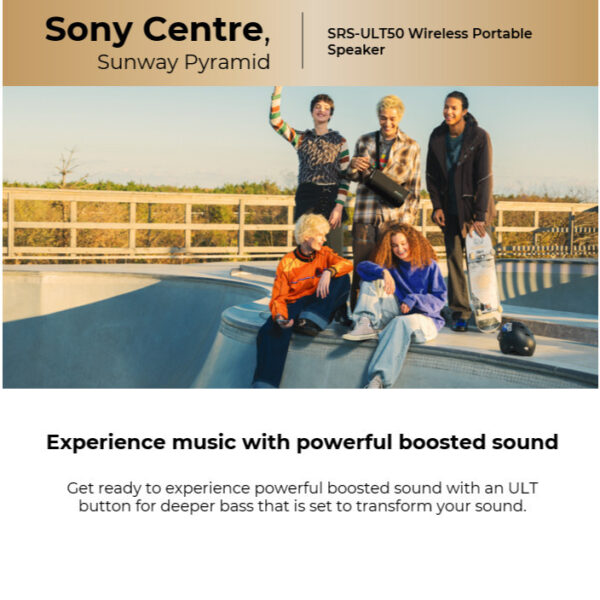Sony ULT FIELD 5 Wireless Portable Speaker Wireless Portable Speaker | ULT POWER SOUND